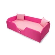 Kép 2/4 - Standard gyerekágy - pink keret - puncs - Wextra 2-es méret
