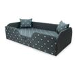 Kép 3/4 - Standard gyerekágy - grafit - szürke Chesterfield - Diamond 2-es méret