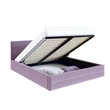 Kép 5/7 - Kárpitozott franciaágy keret - VIRGINIA - ibolya Paris