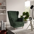 Kép 1/4 - Fotel - Maya 194 - prémium Poso sötétzöld színű szövettel