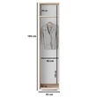 Kép 5/5 - Előszoba szekrény - EMI 40 WHITE