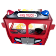 Kép 6/8 - Tűzoltó autó formájú gyerekágy matraccal - Fire Truck Single