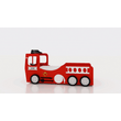 Kép 7/8 - Tűzoltó autó formájú gyerekágy matraccal - Fire Truck Single