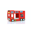 Kép 2/9 - Autóbusz formájú emeletes gyerekágy matraccal - Happy Bus RED