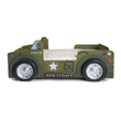 Kép 3/7 - Jeep autó formájú gyerekágy matraccal - Military