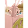 Kép 9/10 - Hintó formájú gyerekágy - Princess Carriage - rózsaszín