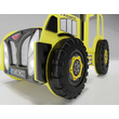 Kép 2/11 - Traktor formájú gyerekágy - Tractor - sárga