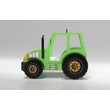 Kép 2/7 - Traktor formájú gyerekágy - Tractor - zöld