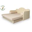 Kép 7/8 - Romantic kanapéágy: beige eco bőr keret - diamond beige fekvő 7