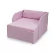 Kép 1/4 - Rori Diamond ágyneműtartós kárpitos fotelágy - rózsaszín