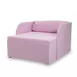 Kép 2/4 - Kárpitos fotelágy - világos rózsaszín - Rori Diamond