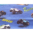 Kép 4/4 - Rori Sunshine ágyneműtartós kárpitos fotelágy: kék Racing 4