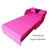 Kép 2/2 - Rori Wextra ágyneműtartós kárpitos fotelágy: pink Minnie 2