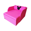 Kép 1/2 - Rori Wextra ágyneműtartós kárpitos fotelágy - pink Minnie