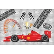 Kép 2/2 - Rori Diamond ágyneműtartós kihúzható kanapéágy: grafit Formula1 2