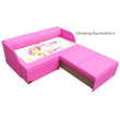 Kép 3/5 - Rori Diamond ágyneműtartós kihúzható kanapéágy: pink Pony 3