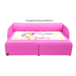 Rori Diamond ágyneműtartós kihúzható kanapéágy: pink Pony 2