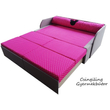 Kép 2/4 - Rori Sunshine ágyneműtartós kihúzható kanapéágy: szürke pink pöttyös Minnie 2