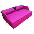 Kép 1/3 - Rori Wextra ágyneműtartós kihúzható kanapéágy - pink pöttyös Minnie