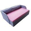 Kép 1/2 - Rori Wextra ágyneműtartós kihúzható kanapéágy - szürke puncs rózsaszín