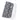 Ágytakaró gyerekágyra - gumipántokkal rögzíthető - 83x165 cm - szürke koronás
