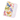 Ágytakaró gyerekágyra - gumipántokkal rögzíthető - 83x165 cm - pillangós