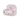 Berry Baby klasszikus szivacs babafotel merevített háttámlával - rózsás