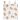 Falvédő gyerekszobába 150x60 cm - bélelt - barna macis