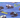 Ágytakaró gyerekágyra - gumipántokkal rögzíthető - 63x150 cm - kék Racing