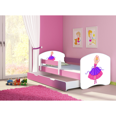 Sweet Dream leesésgátlós gyerekágy matraccal - Sweet Dream - balerina mintás