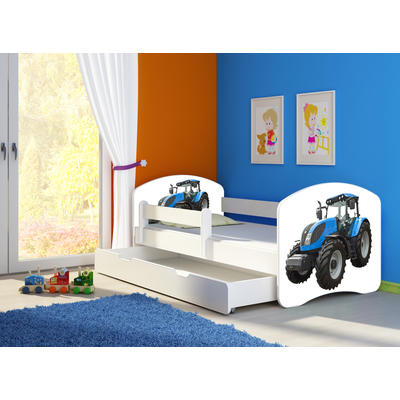 Sweet Dream leesésgátlós gyerekágy matraccal - Sweet Dream - kék traktoros
