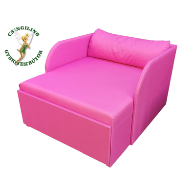 Rori Diamond ágyneműtartós kárpitos fotelágy - pink