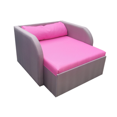 Rori Wextra ágyneműtartós kárpitos fotelágy - szürke rózsaszín 