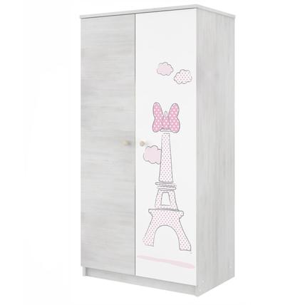Gardróbszekrény gyerekszobába és babaszobába - Disney - Minnie Paris