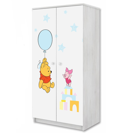 Gardróbszekrény gyerekszobába és babaszobába - Disney - Winnie the Pooh Baby