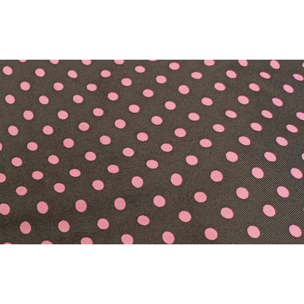 Berry Baby szivacs kanapéágy és hempergő levehető huzattal - fekete rózsaszín pöttyös