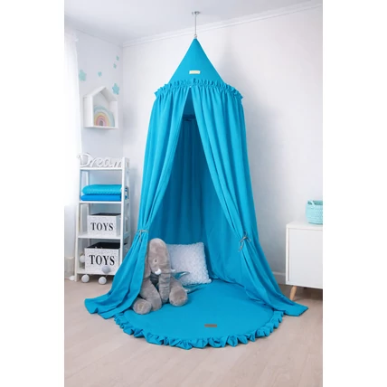 Berry Baby Frilly baldachin babaszobába és gyerekszobába - türkizkék