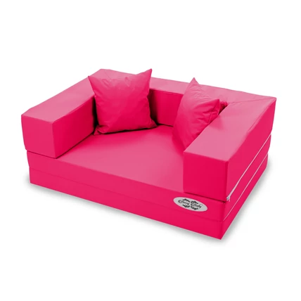 WEXTRA szivacs kanapéágy - levehető huzatos - pink