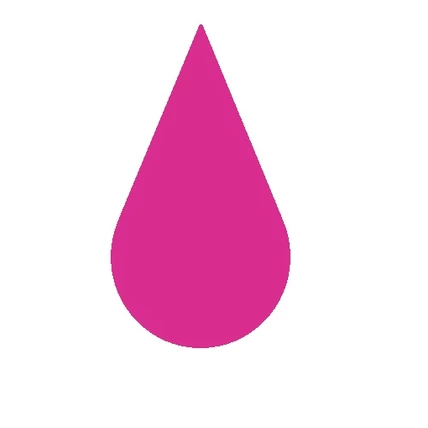 Berry Baby falmatrica szett gyerekszobába és babaszobába - pink esőcseppek