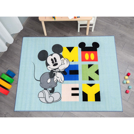 Szőnyeg babaszobába, gyerekszobába - Disney Mickey - 130x170 cm