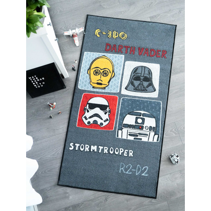 Szőnyeg babaszobába, gyerekszobába - Disney Star Wars - 80x150 cm