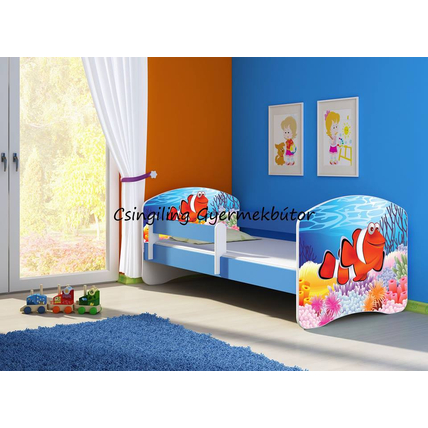 Sweet Dream leesésgátlós gyerekágy matraccal - Sweet Dream - Nemo jellegű bohóchal