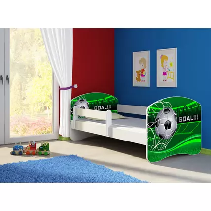 Sweet Dream leesésgátlós gyerekágy matraccal 80x160 cm - Sweet Dream - Goal focilabdás