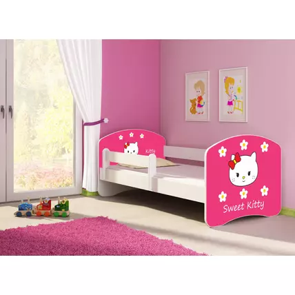 Sweet Dream leesésgátlós gyerekágy matraccal 80x160 cm - Sweet Dream - Hello Kitty jellegű