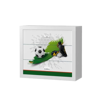 Komód gyerekszobába és babaszobába - focis football