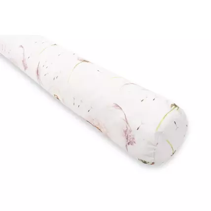 Hengerpárna 160 cm hosszúságban és prémium bútorszövettel - Dandelion rózsaszín pitypangos