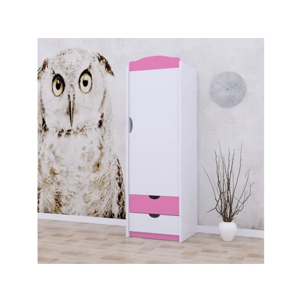 Gardróbszekrény gyerekszobákba SZ04 - Classic pink