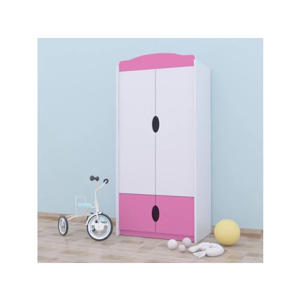 Gardróbszekrény gyerekszobákba SZ09A - pink