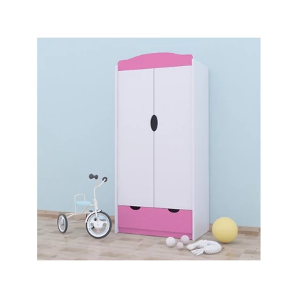 Gardróbszekrény gyerekszobákba SZ08 - Classic pink