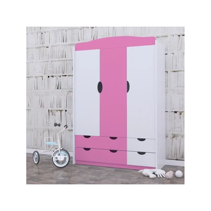 Gardróbszekrény gyerekszobákba SZ09A - pink